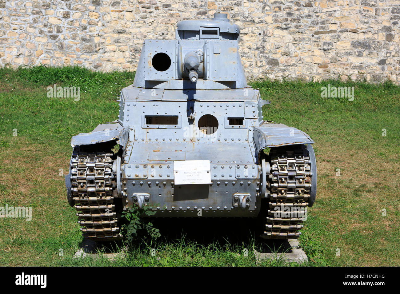 Das tschechoslowakische Licht tank LT-35 (im Service 1936-1950) im Militär-Museum in Belgrad, Serbien Stockfoto