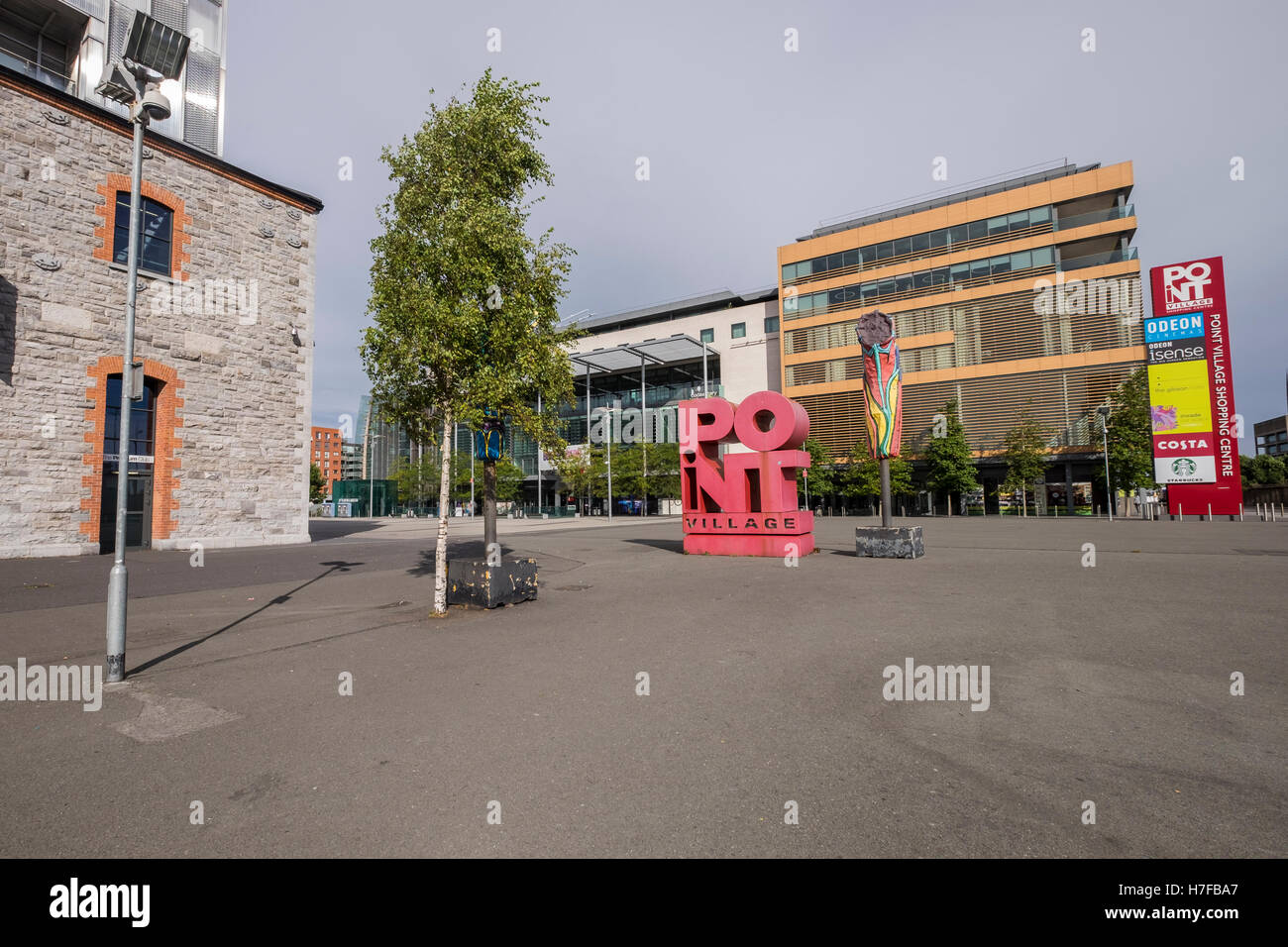 Die Point Arena und kommerziellen Zentrum Dublin, Irland Stockfoto