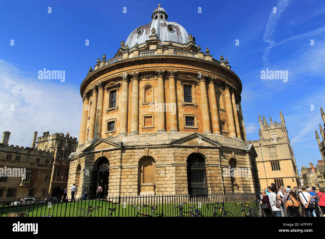 Radcliffe Camera bauen, Architekten University of Oxford, England, UK James Gibbs, Neo-klassizistischen Stil 1737 – 1749 Stockfoto