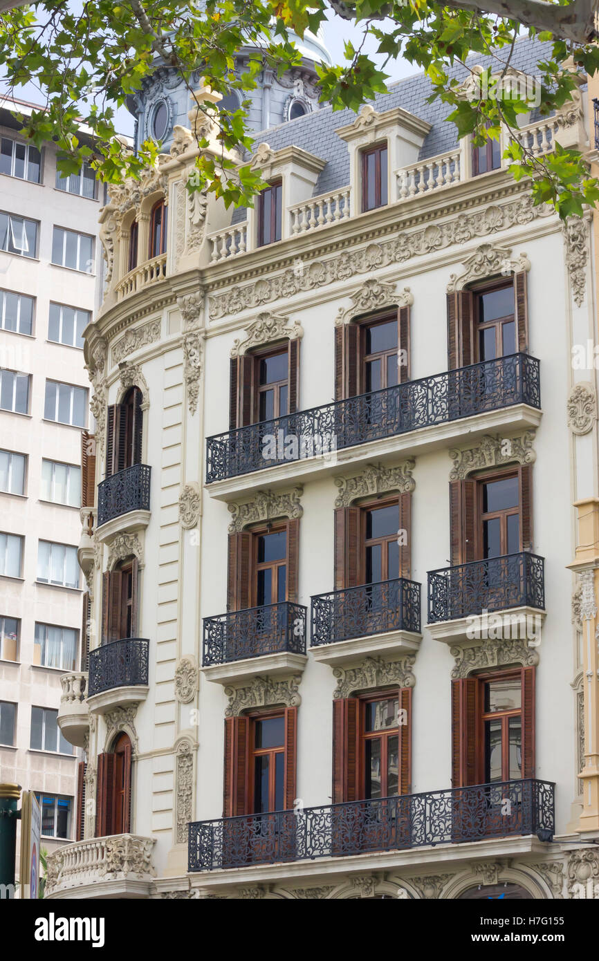 Klassische Fassade Gebäude Stockfoto
