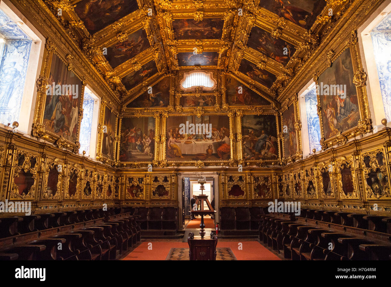 Museu Nacional do Azulejo, National Museum Azulejo-Fliesen in Lissabon (Lisboa), Portugal, Europa Stockfoto