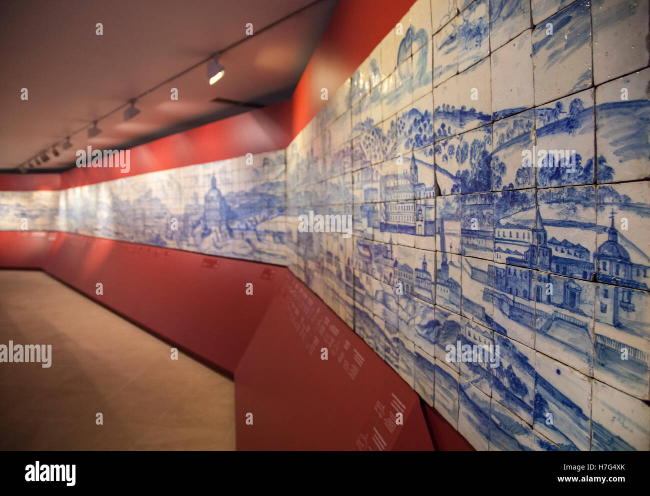 Museu Nacional do Azulejo, National Museum Azulejo-Fliesen in Lissabon (Lisboa), Portugal, Europa Stockfoto