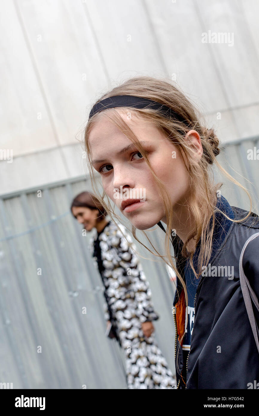 London Fashionweek September 2016 Stockfoto