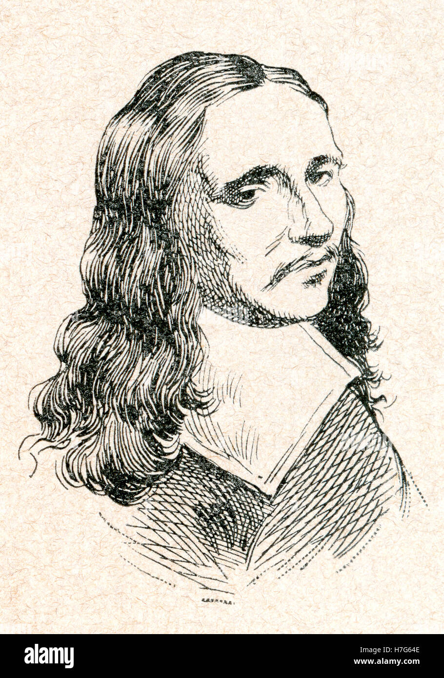 Allaert van Everdingen, 1621-1675.  Holländisches goldenes Alter Maler und Grafiker in Radierung und Schabkunst. Stockfoto