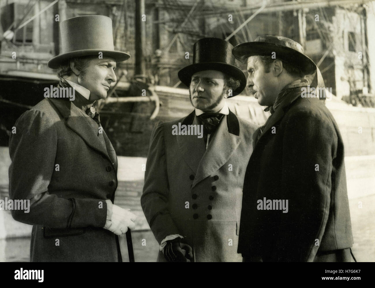 Französischer Schauspieler Georges Rigaud im Film Abbandono, Italien 1940 Stockfoto