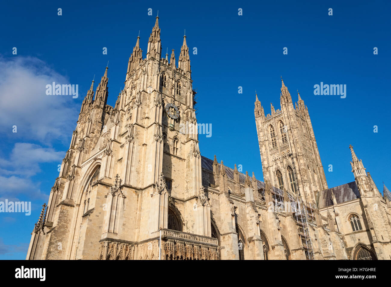 Canterbury Kathedrale in Canterbury, Kent England Vereinigtes Königreich UK Stockfoto