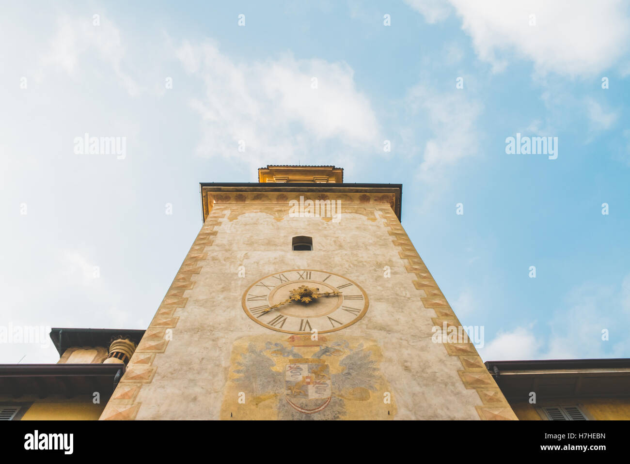 Clock Tower und sky Stockfoto