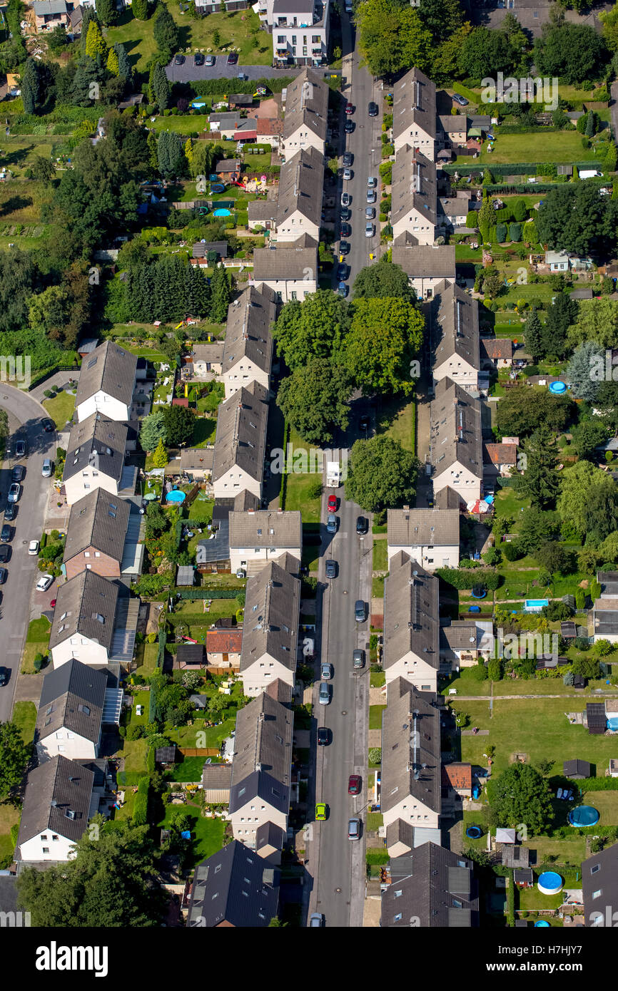 Luftaufnahme, GelsenkirchenHassel Gartenstadt Hassel Collery