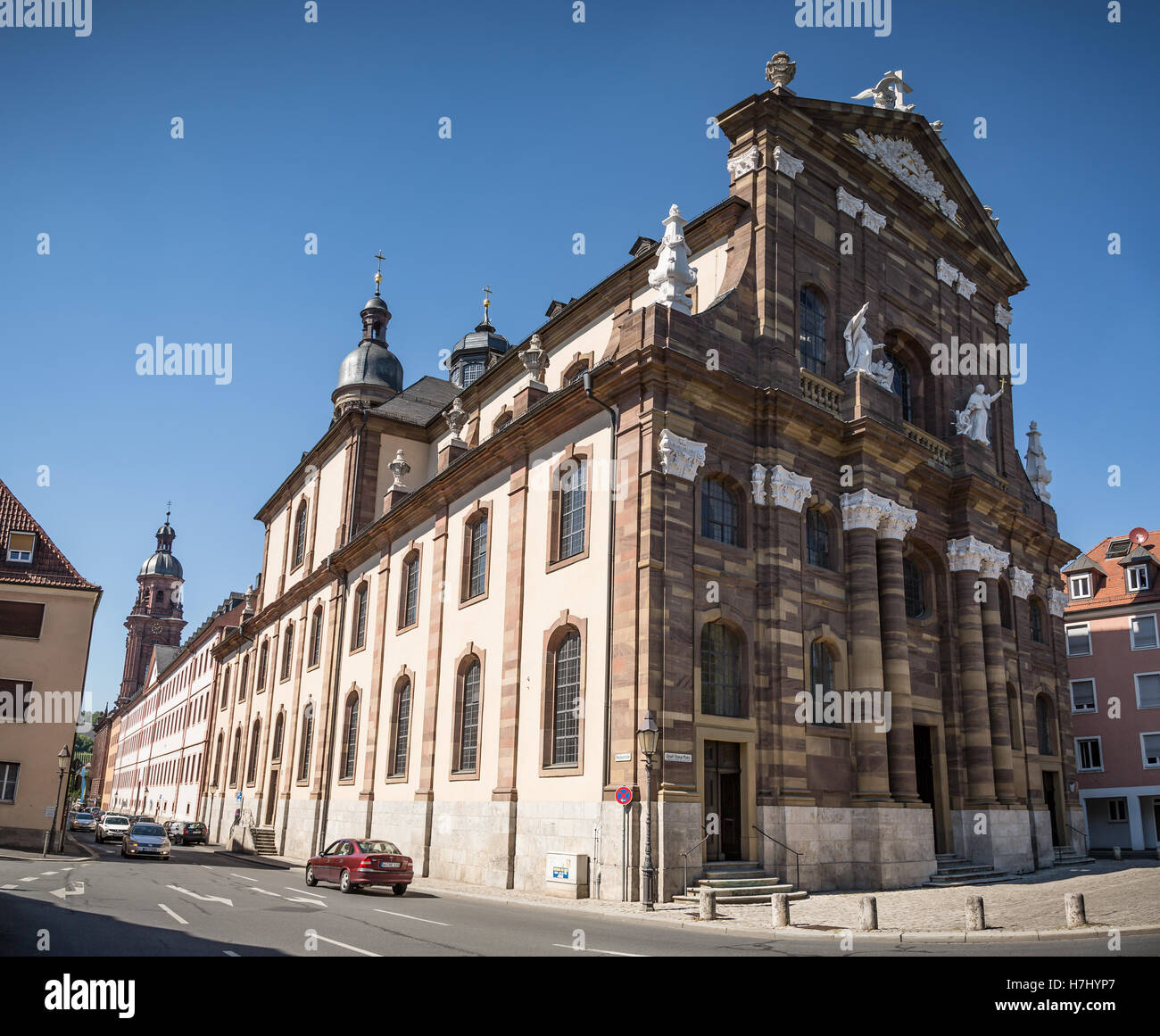 St. Michael Kirche, Domerschulstraße 19, 97070 Würzburg, Deutschland, Europa. Stockfoto