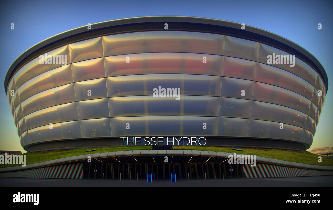 Scottish Power hydro auditorium Stockfoto