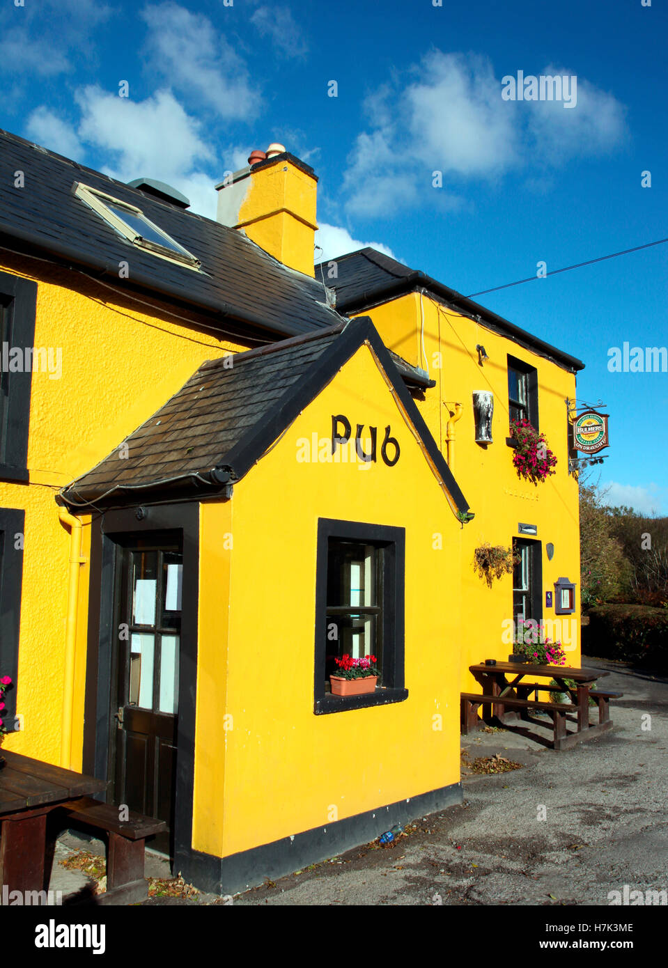 Der blinde Piper Pub, Caherdaniel, Co. Kerry Stockfoto