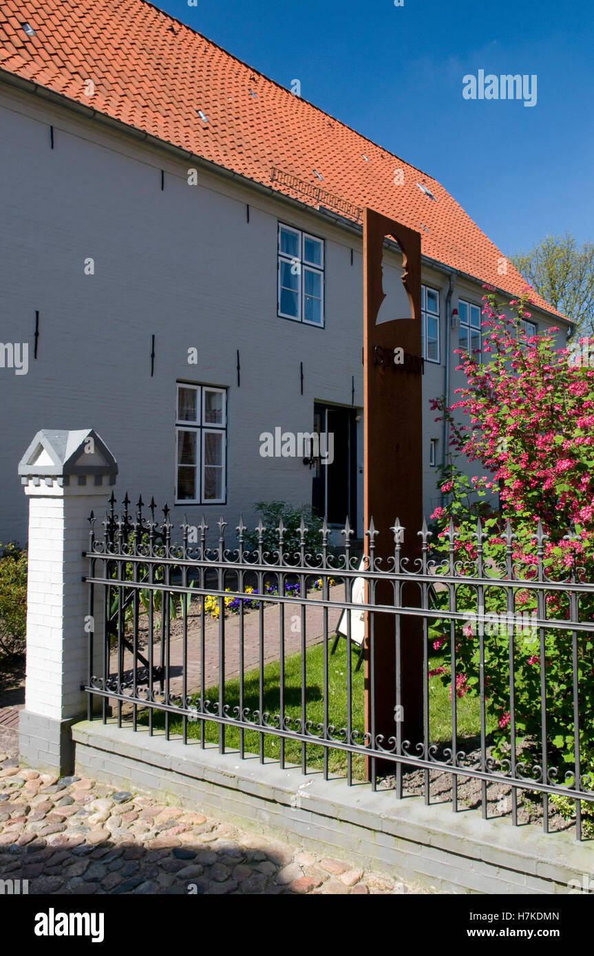 Wohnhaus von Theodor Storm, Husum, Nordfriesland, Schleswig-Holstein Stockfoto
