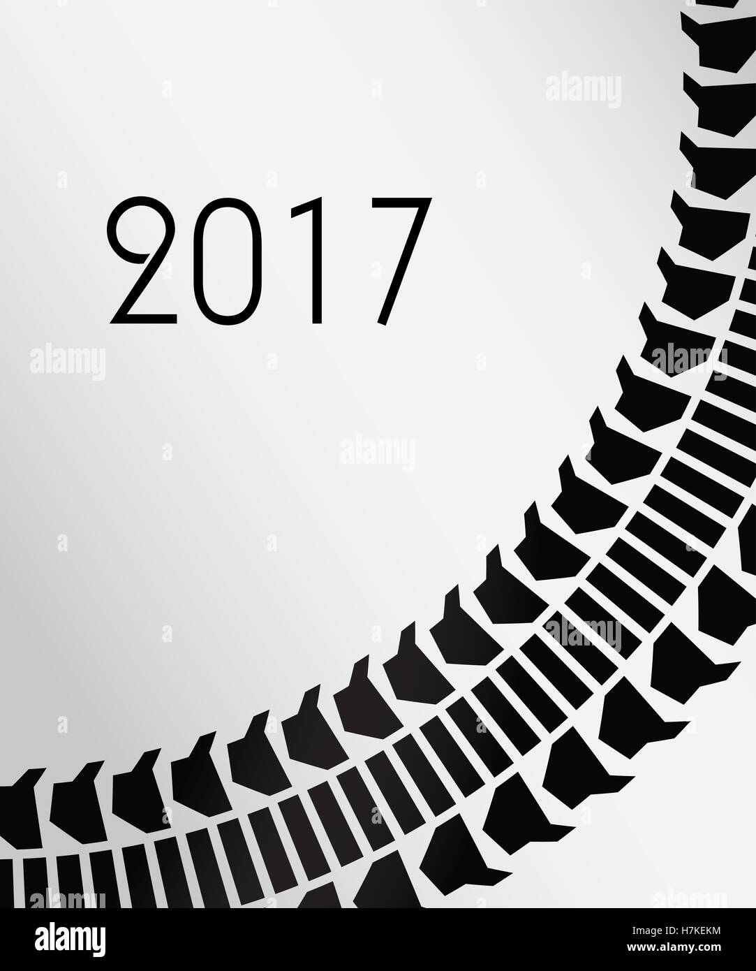 2017 abstrakten Hintergrund Stockfoto