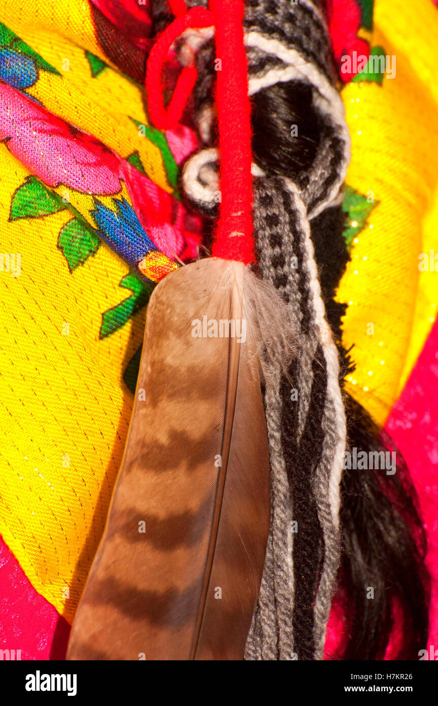 Sammeln von Oregons erste Nationen Powwow, Oregon State Fairgrounds, Salem, Oregon Stockfoto