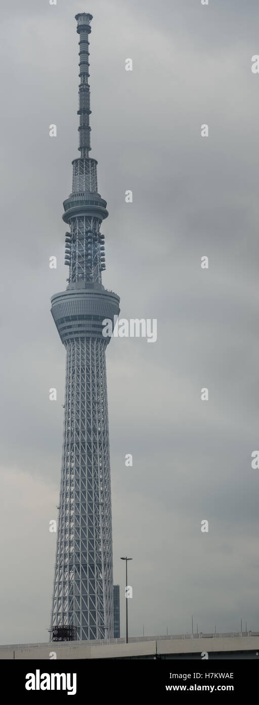 Tokyo Skytree Fernmeldeturm. Stockfoto