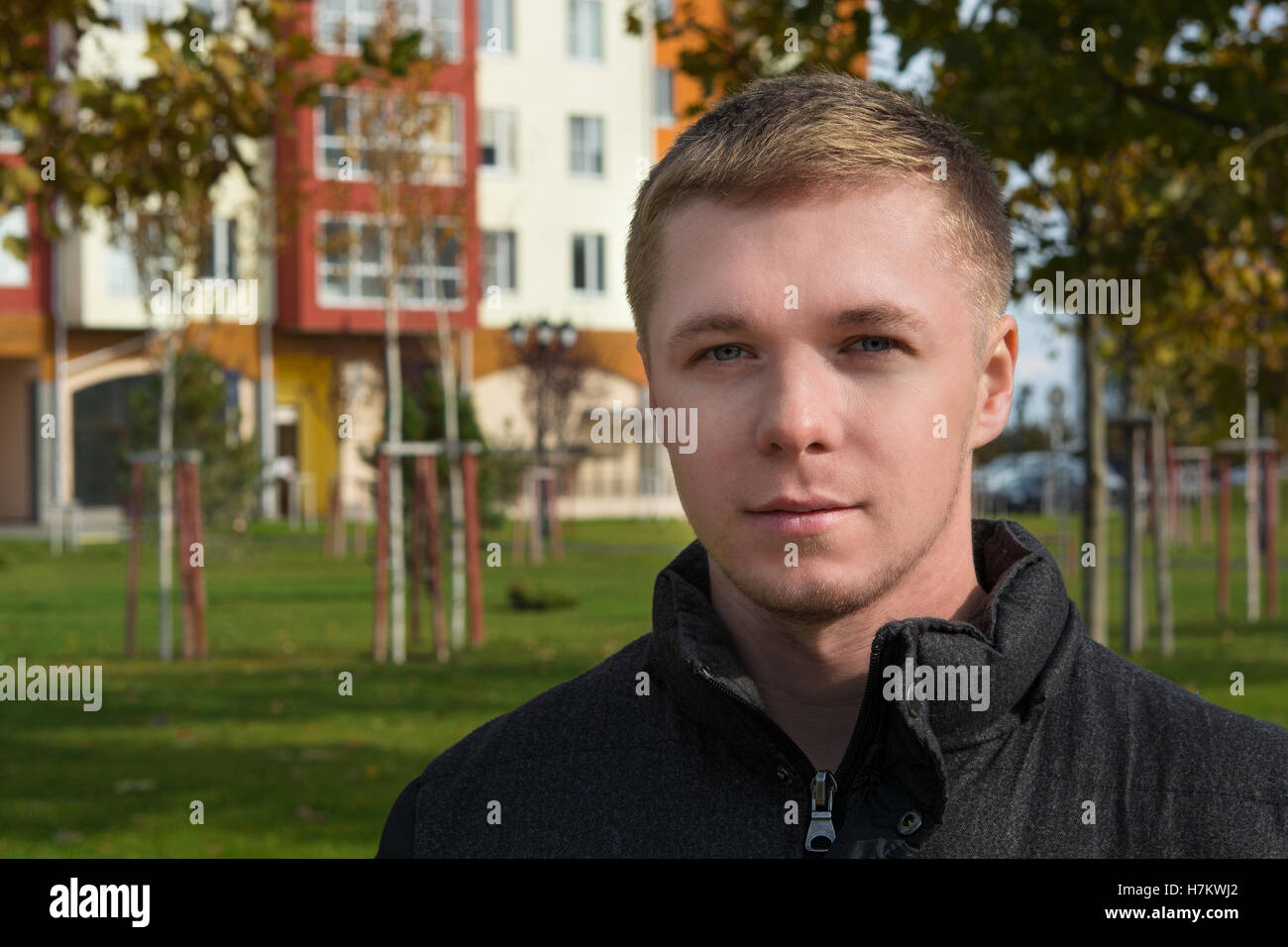 Herbst Porträt von guy Stockfoto