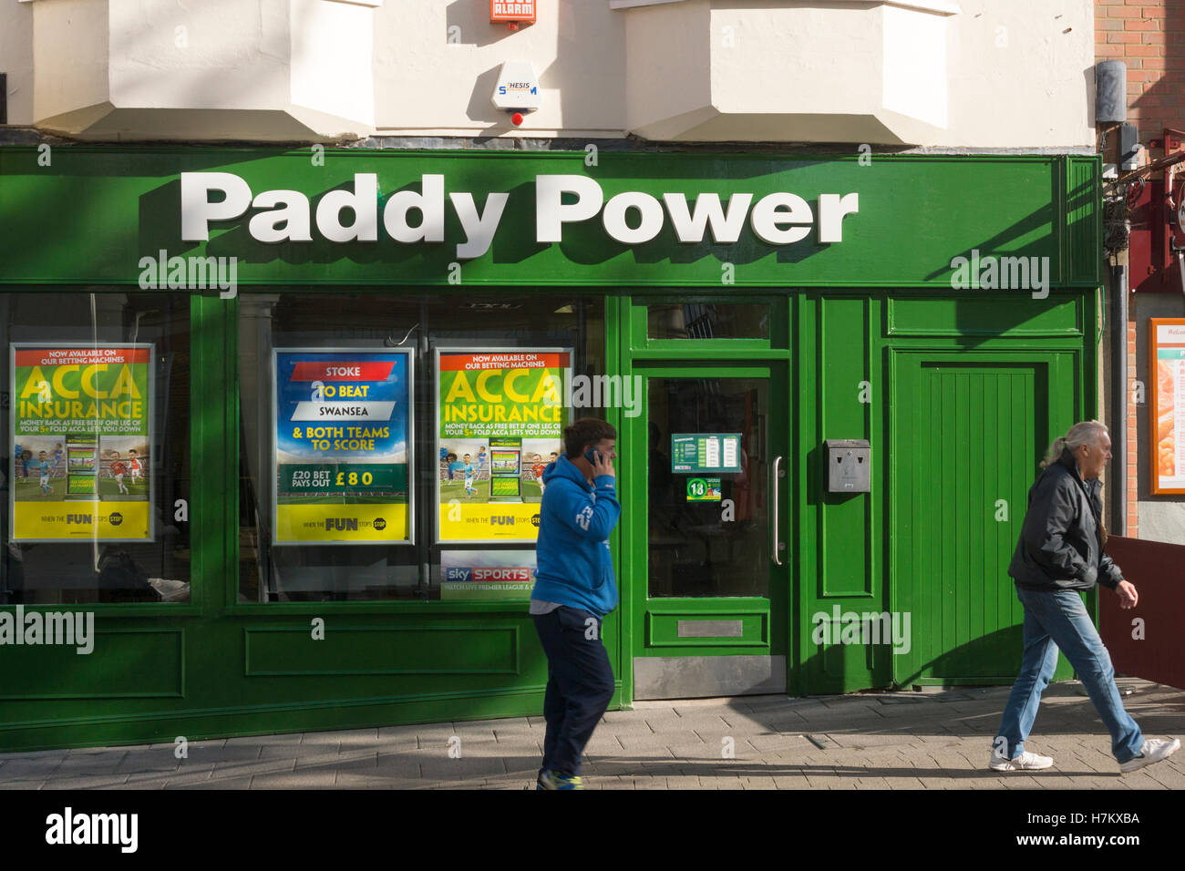 Paddy Power in Basingstoke, Hampshire Stockfoto