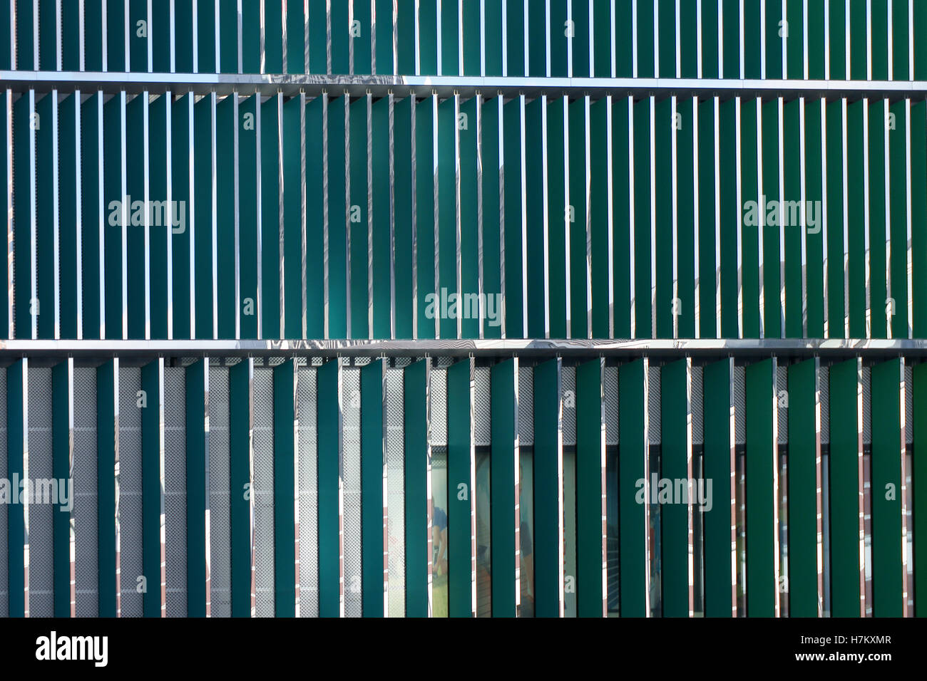 Moderne Wandverkleidung Stockfoto