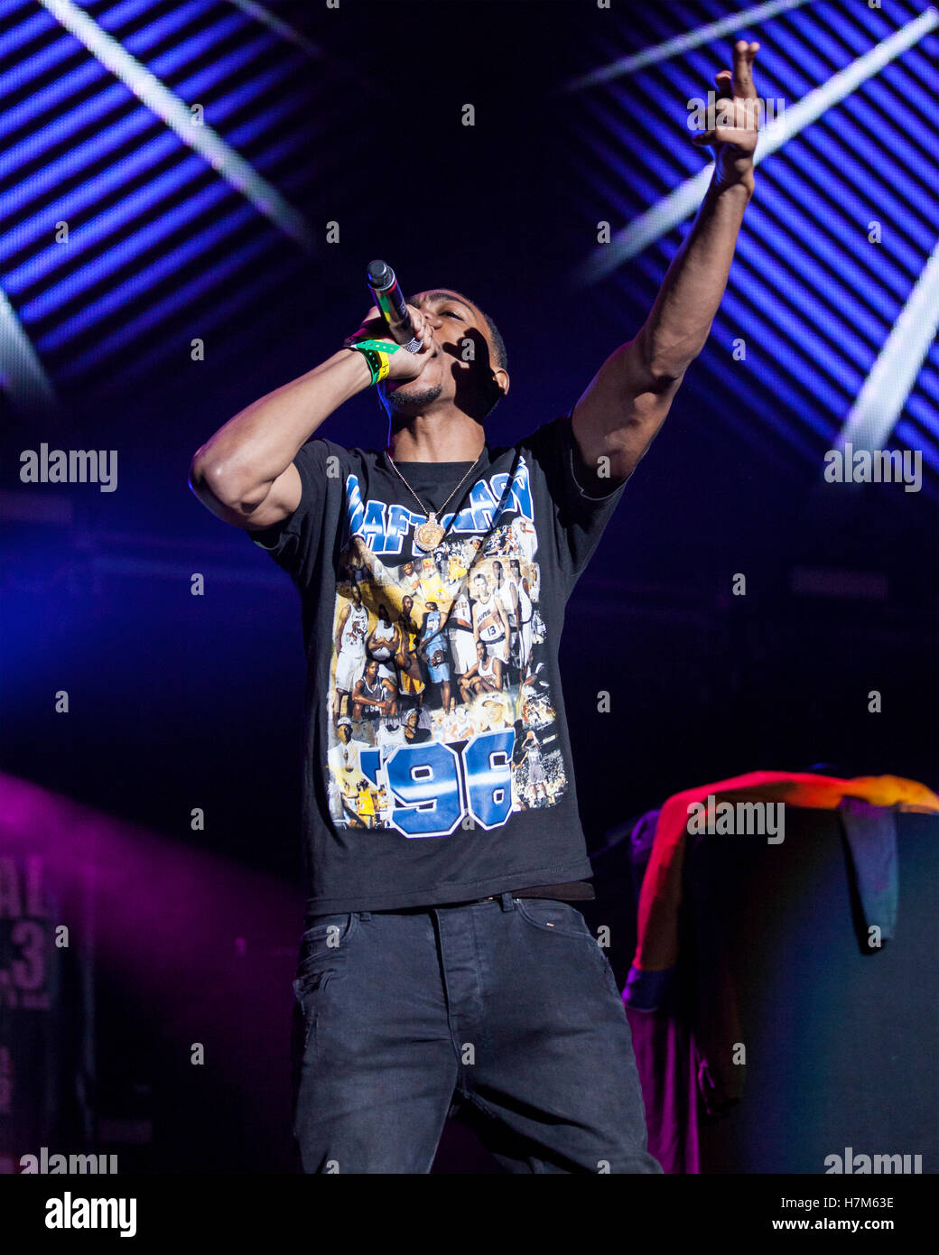 Los Angeles, USA. 5. November 2016. Rapper Desiigner führt bei der echten Show 2016 präsentiert von Real 92,3 im Forum in Los Angeles, Ca © The Foto Zugang/Alamy Live News Stockfoto