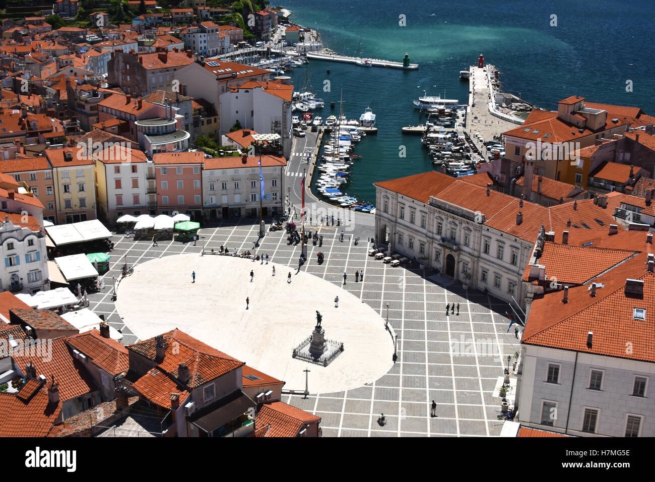 Piran, Slowenien Stockfoto