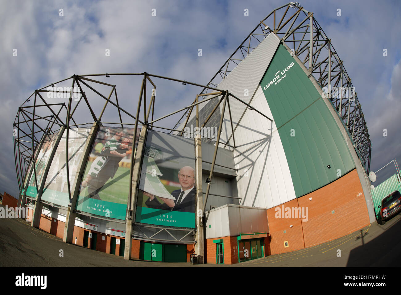 Keltischer Park Stadion Glasgow Stockfoto