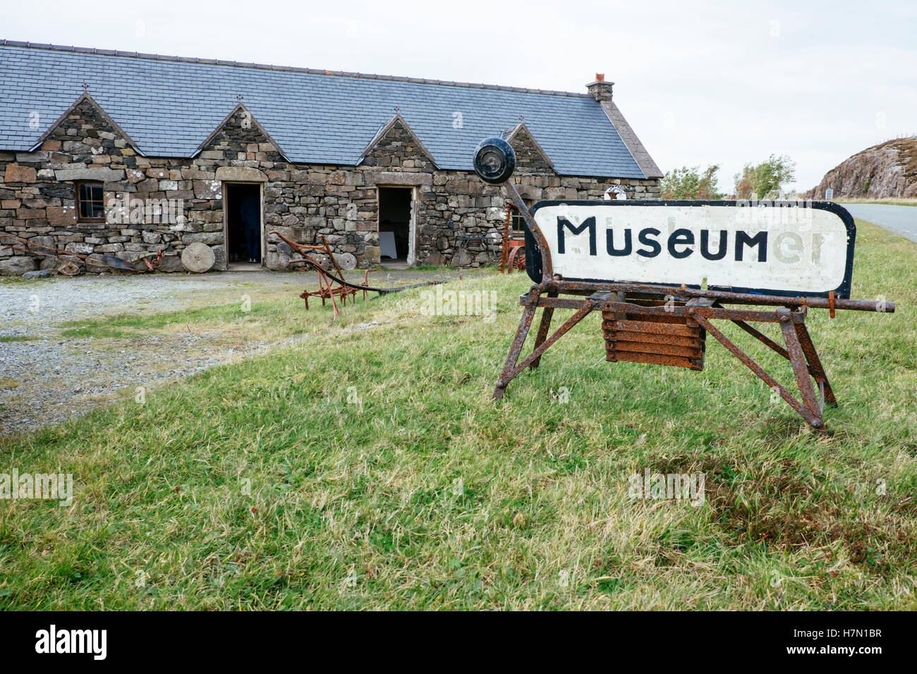 Taigh Tasgaidh Museum, Isle of Skye, Schottland Stockfoto