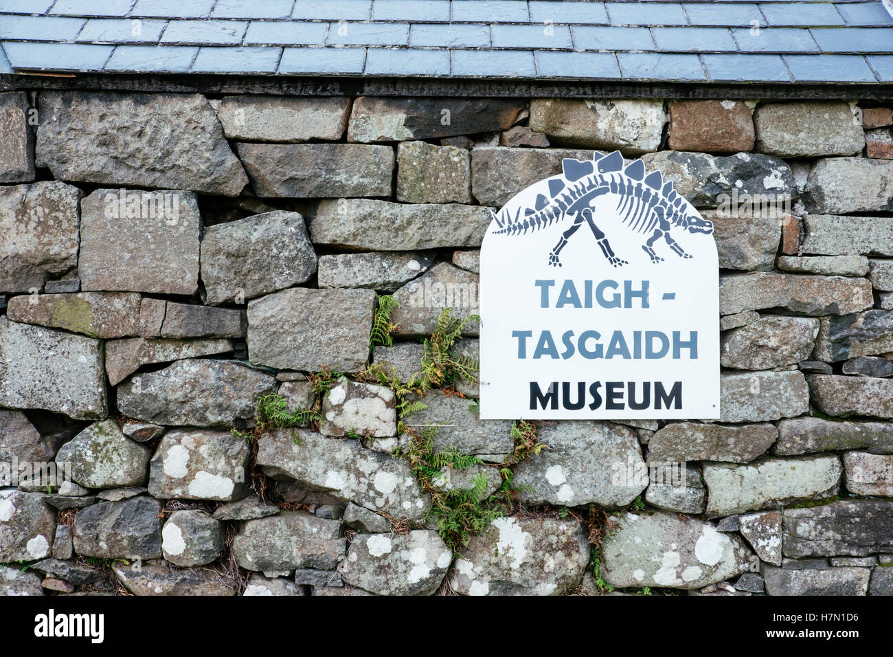 Taigh Tasgaidh Museum, Isle of Skye, Schottland Stockfoto