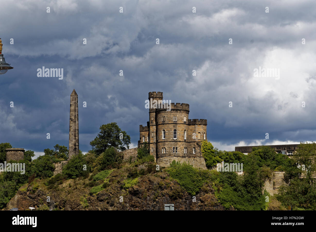 Calton Hill Edinburgh Stockfoto