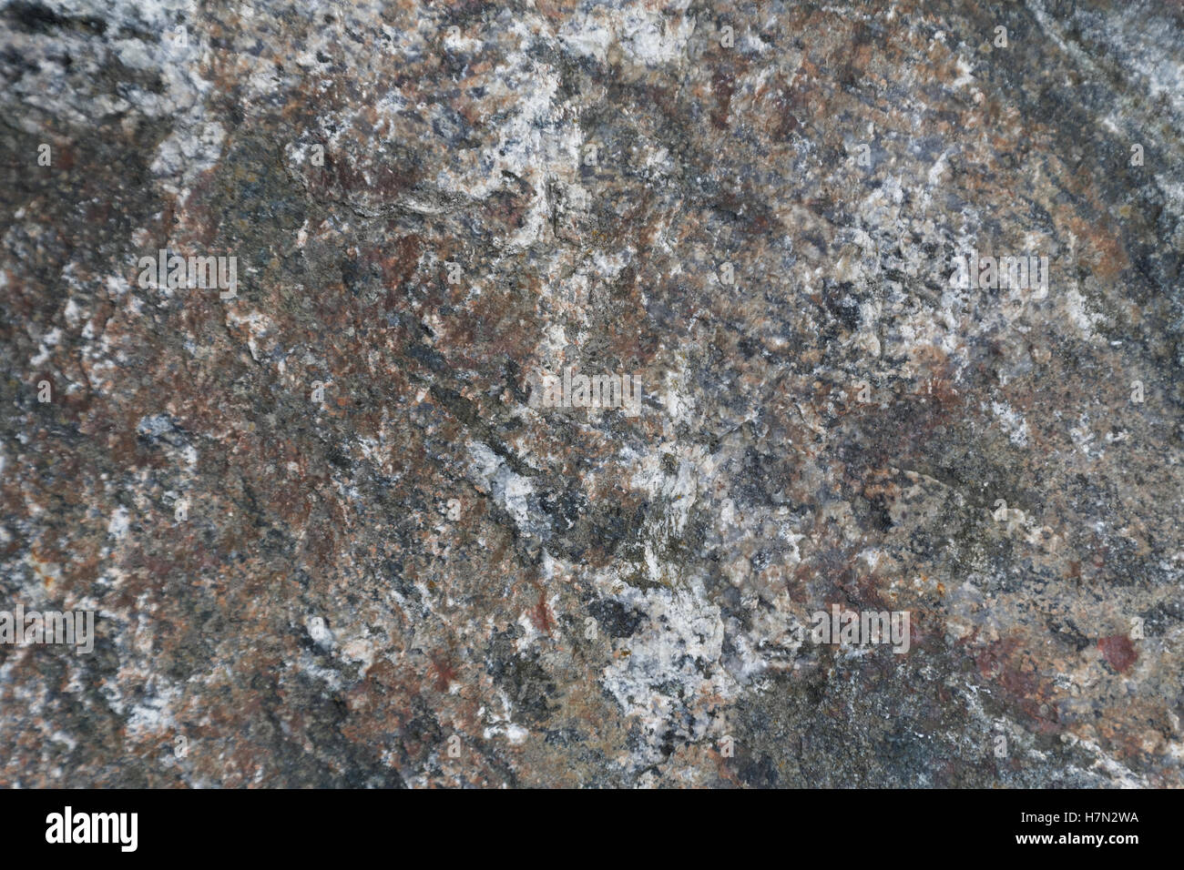 Stein Stein Hintergrund losen Felsbrocken grau weiß Stockfoto