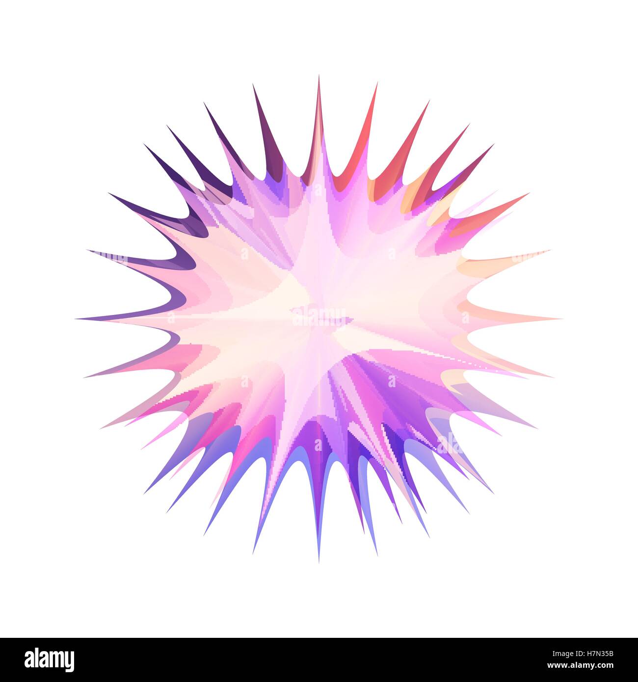 Nieten bunt abstrakt Kugel Stock Vektor