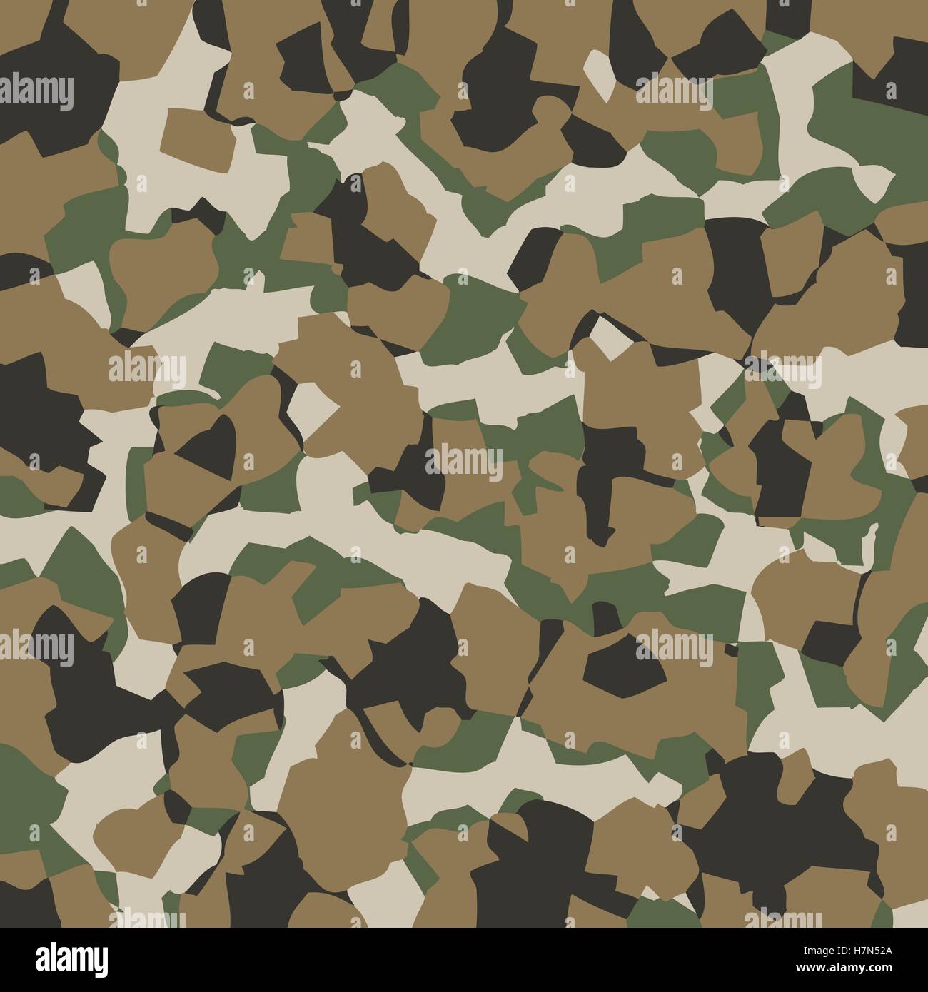 Camouflage Muster Hintergrund nahtloser Vektor. Camo Militärbekleidung  Tapete Stock-Vektorgrafik - Alamy