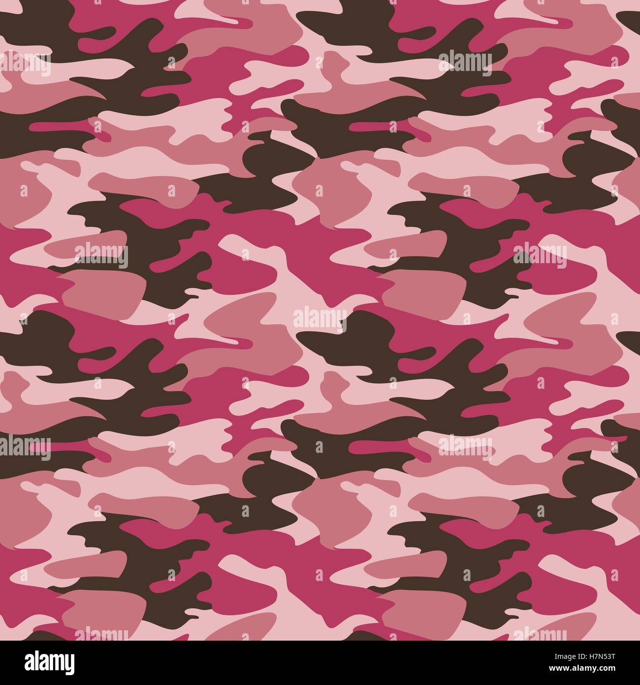 Camouflage Muster Hintergrund nahtloser Vektor Stock Vektor