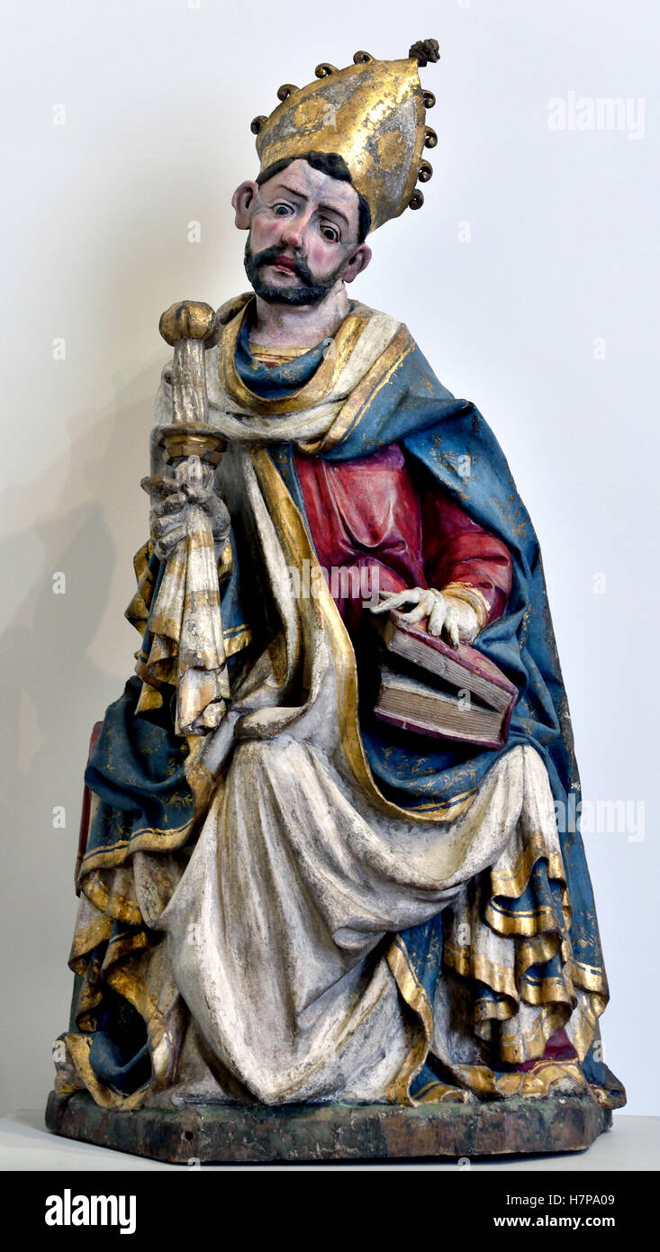 St Augustine vom Seckau Kathedrale 1420 Meister der Scheiflinger Pieta Actif in Steiermark Deutsch Deutschland Stockfoto