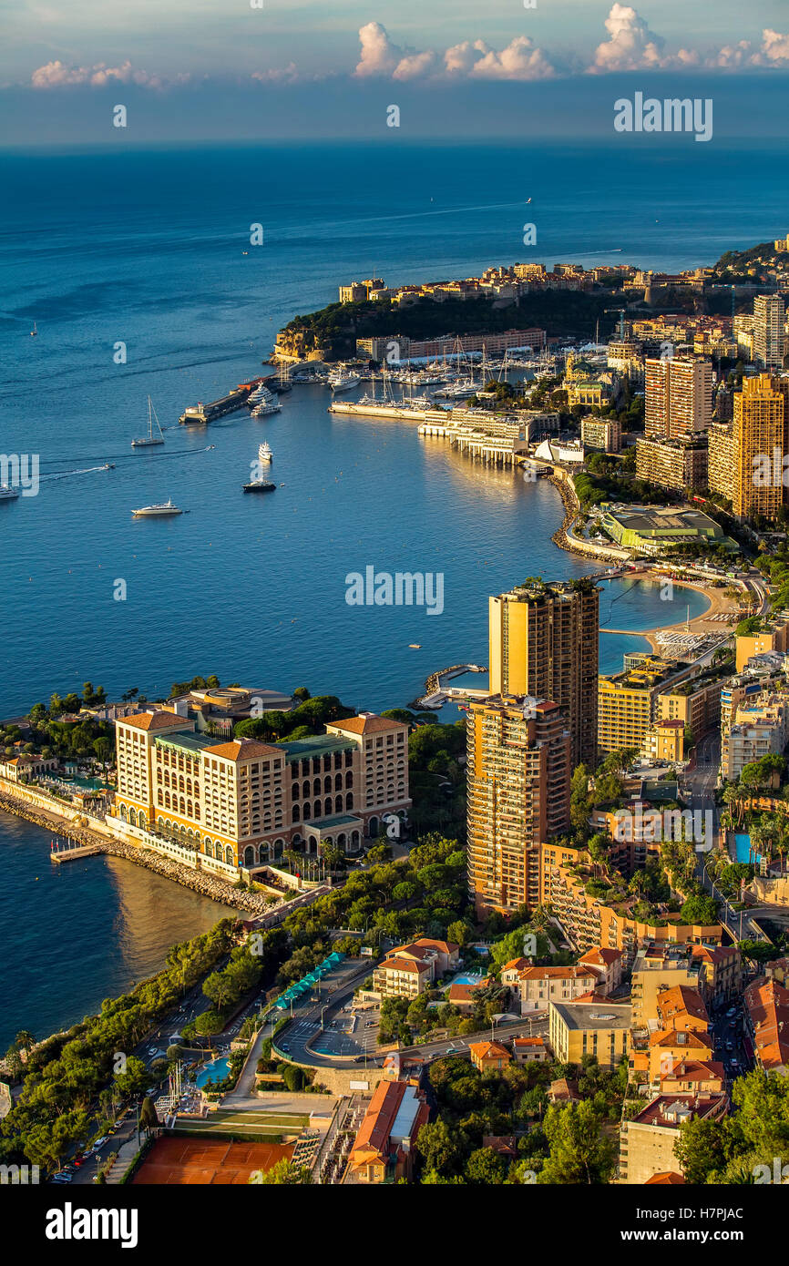 Premium Photo | Port With Yachts In La Condamine Montecarlo Monaco Cote D Azur French Riviera 36374785