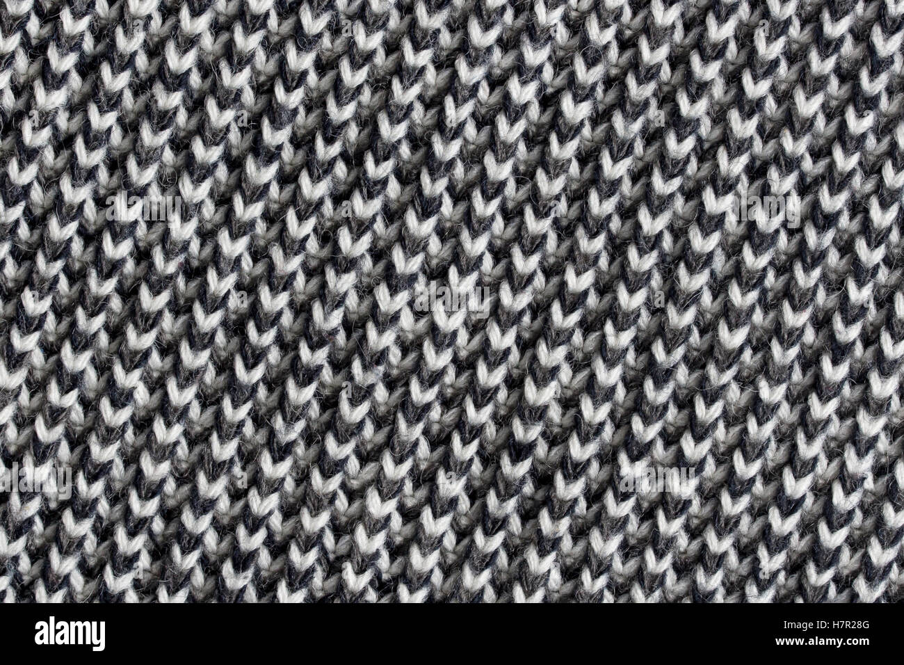 Gestrickter Wolle Textur Stockfoto