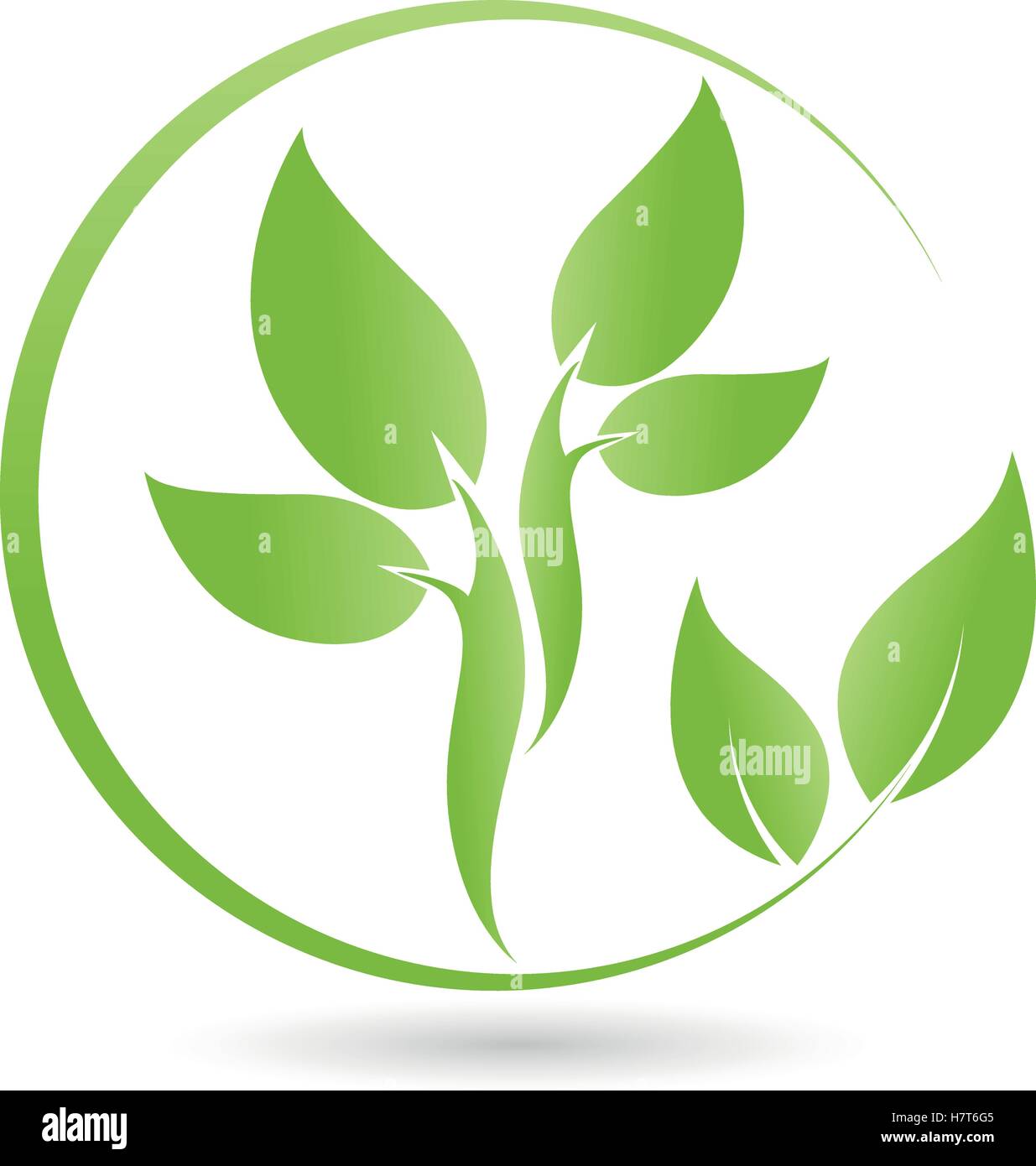 Eco, Blätter, Logogram, Körperpflege, Heiler, Massagen, Bio, Pflanzen, Gesundheit, Stock Vektor
