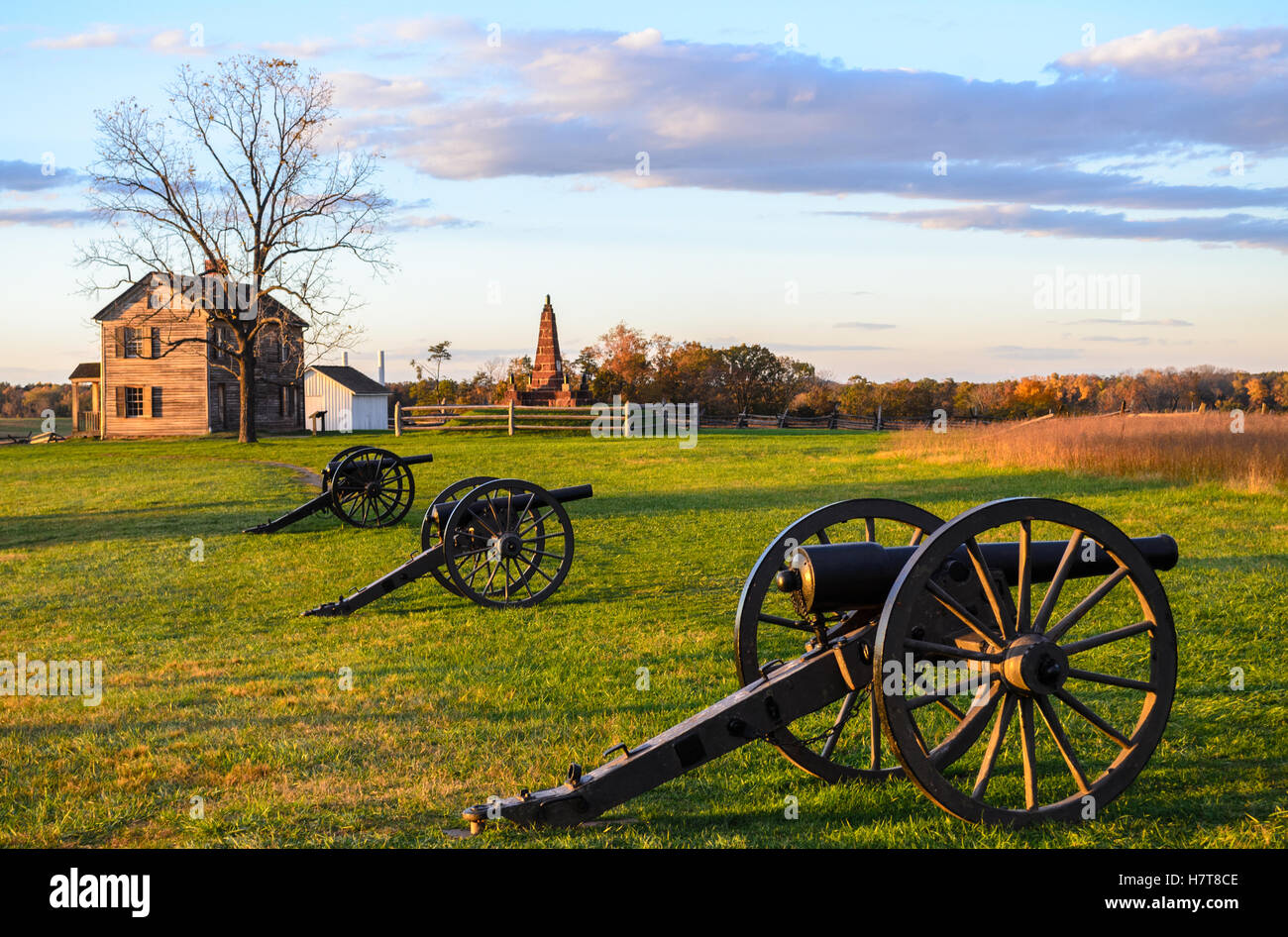 Manassas National Battlefield Park Stockfoto