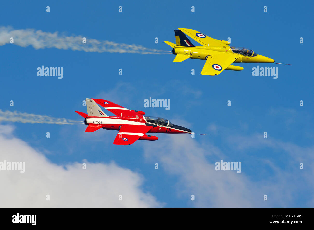 Gnat Display Team bei Church Fenton Air Display Stockfoto