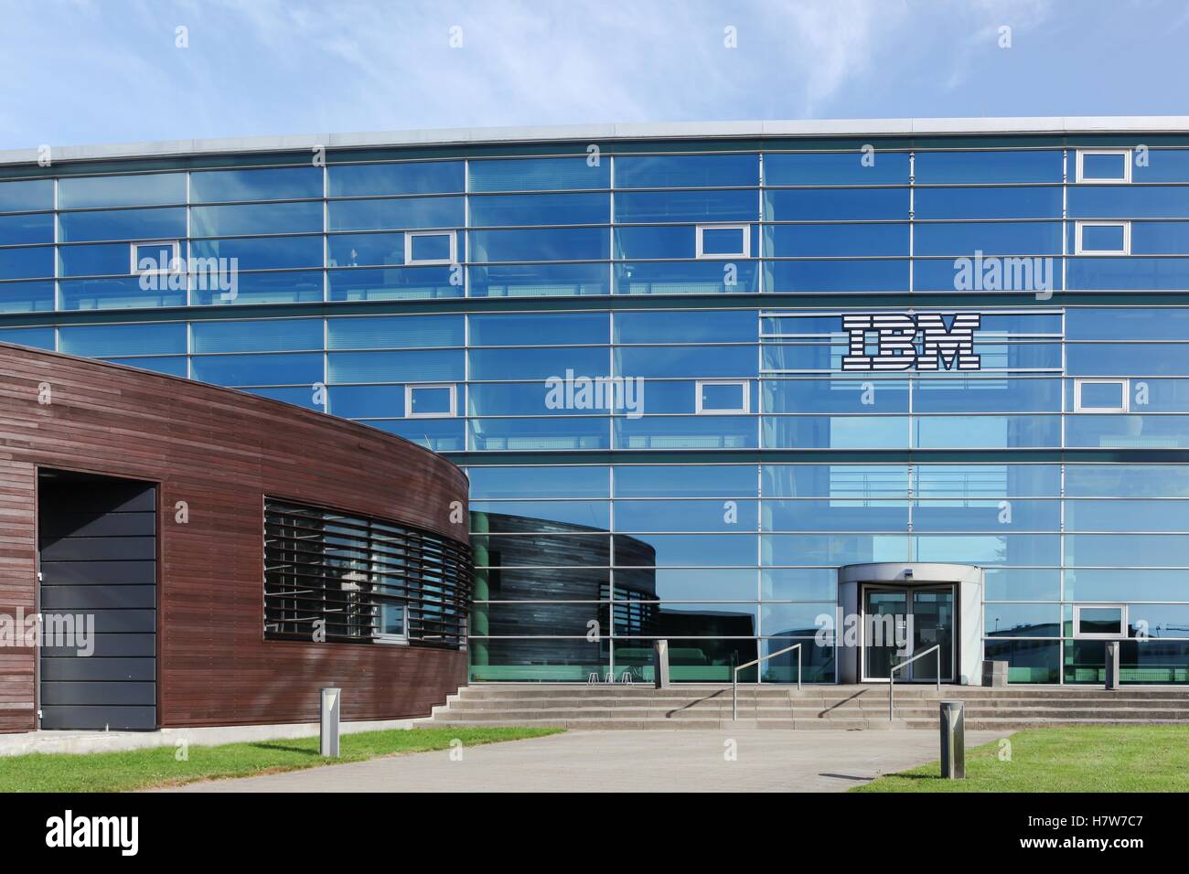 IBM-Gebäude und Büro in Dänemark Stockfoto