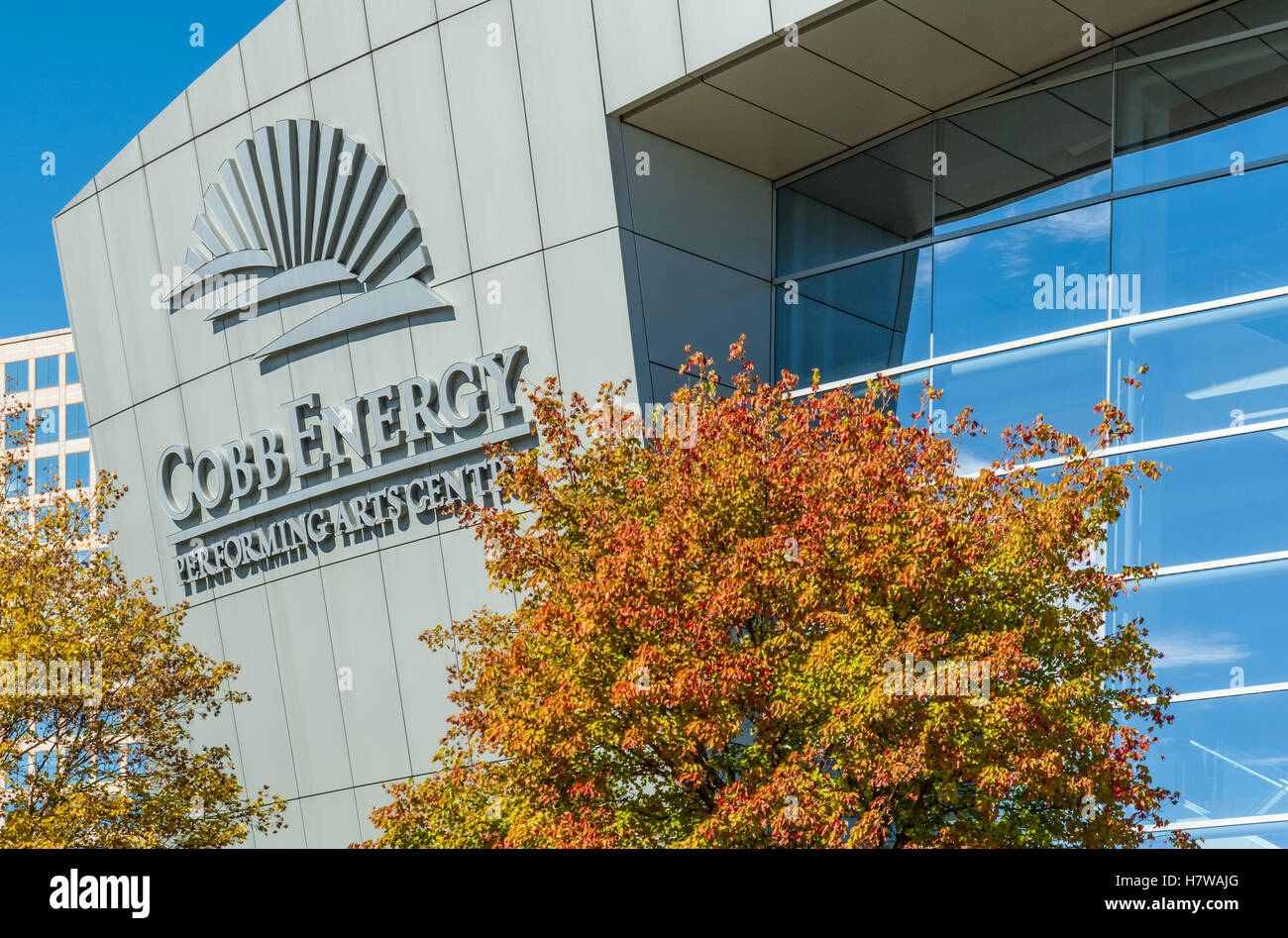 Cobb Energy Performing Arts Center in Atlanta, Georgia, USA. Stockfoto