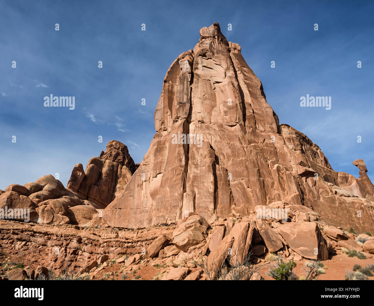 Cathedral Rock im Capitol Reef National Monument in Utah, USA Stockfoto