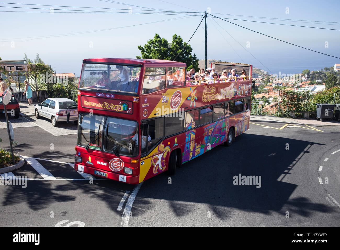 Funchal Sightseeing Bus Stockfotos und bilder Kaufen Alamy