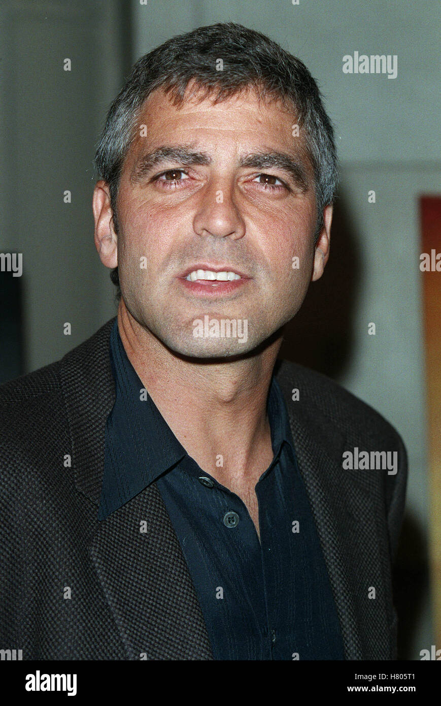 GEORGE CLOONEY "O BROTHER WHERE ART du" LA CALIFORNIA USA 19. Oktober 2000 Stockfoto