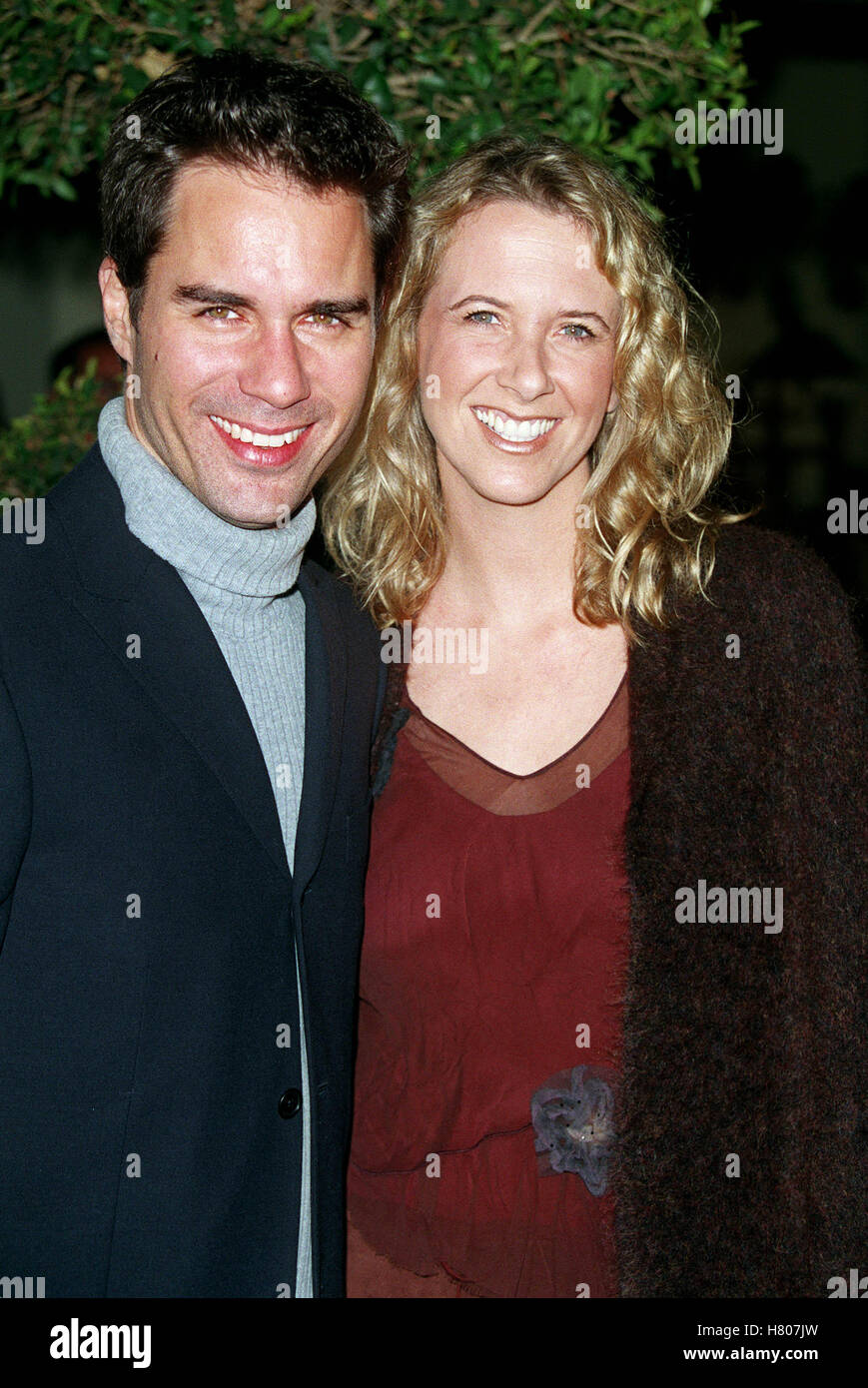 ERIC MCCORMACK & JANET HOLDEN göttlichen gestalten GALA göttliches DESIGN GALA LOS ANGELES USA 30. November 2000 Stockfoto