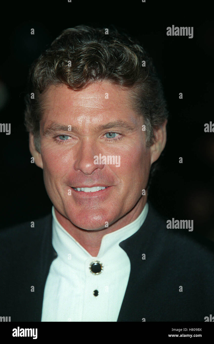 DAVID HASSLEHOF 15. Januar 1999 Stockfoto