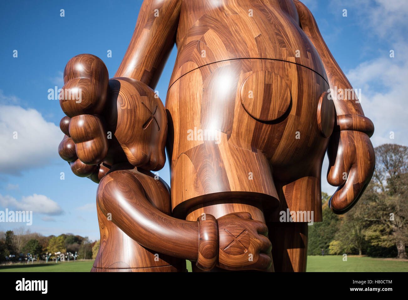 Der Yorkshire Sculpture Park Stockfoto