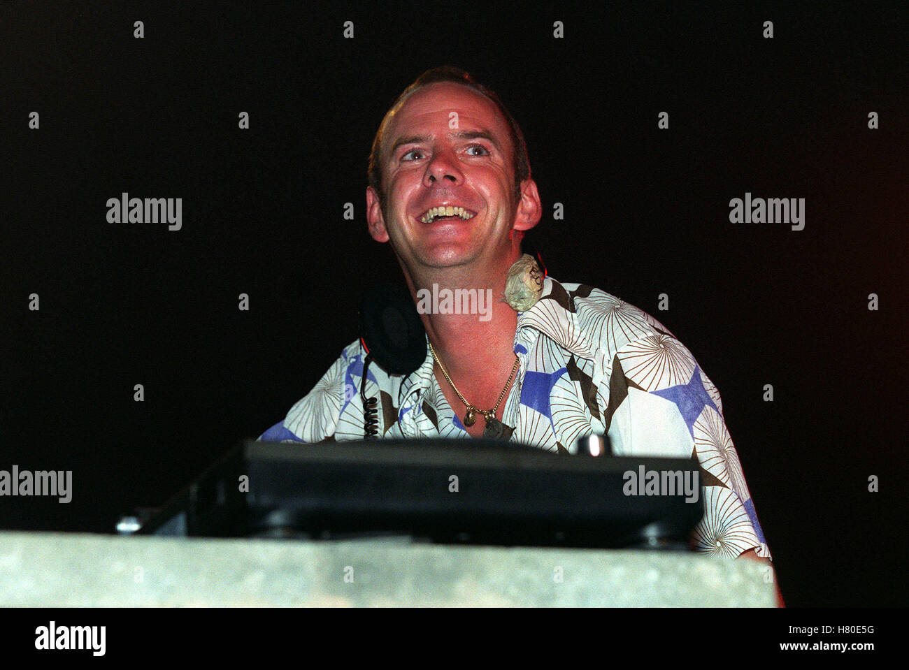 FAT BOY SLIM (NORMAN COOK) 11. Juli 1999 Stockfoto
