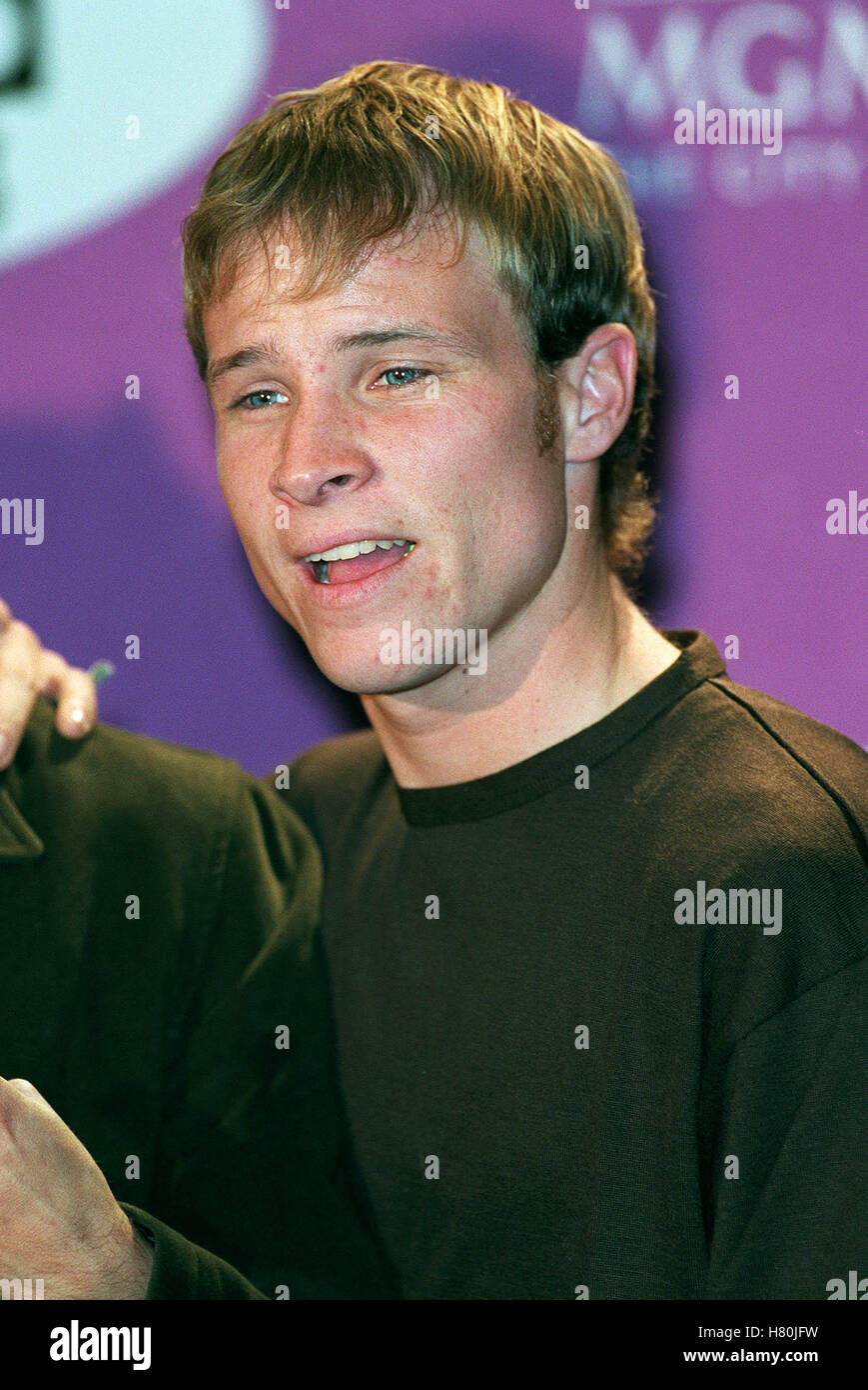 BRIAN LITTRELL 13. Dezember 1999 Stockfoto