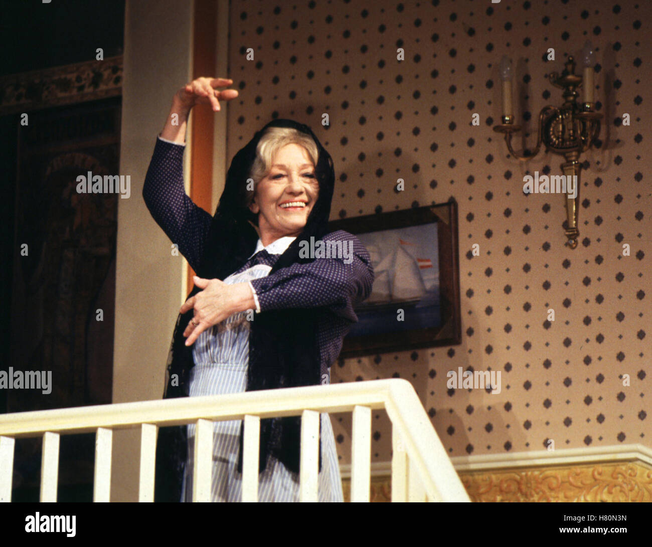 Sterben Sie Wilde Auguste, musikalischen Schwank von Theo Halton, D 1996, Regie: Klaus Petsch, ERNI SINGERL Stockfoto