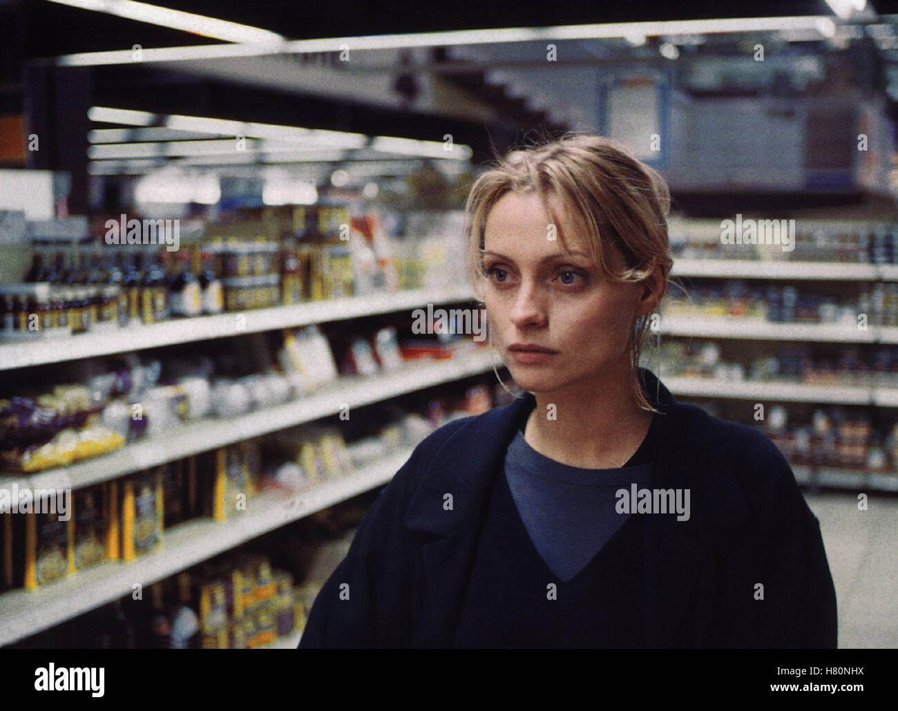 Hunger - Sehnsucht Nach Liebe, (HUNGER - SEHNSUCHT NACH LIEBE) D 1997, Regie: Dana Vavrova, CATHERINE FLEMMING, Stichwort: Supermarkt, Einkaufen Stockfoto